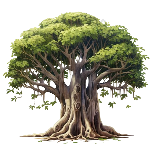 Serene Ayurvedic Tree of Life